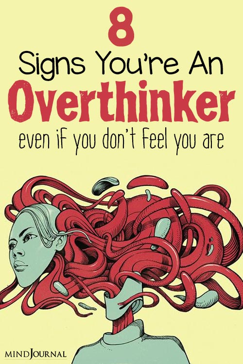 Signs Youre An Overthinker pin