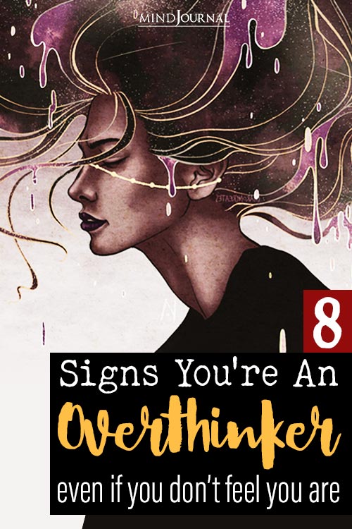 Signs Youre Overthinker pin