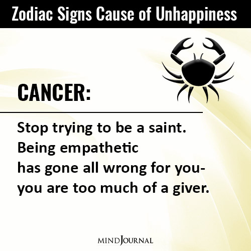 The Main Cause of Your Unhappiness Based On Your Zodiac Sign