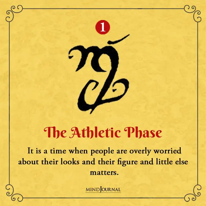 The Symbol You Pick Will Reveal The Phase of Life You Have Entered - athletic phase