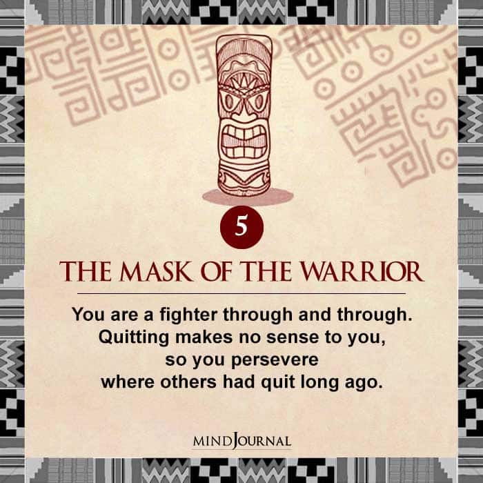 The Mask of warrior