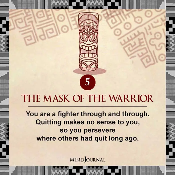 The Mask of warrior