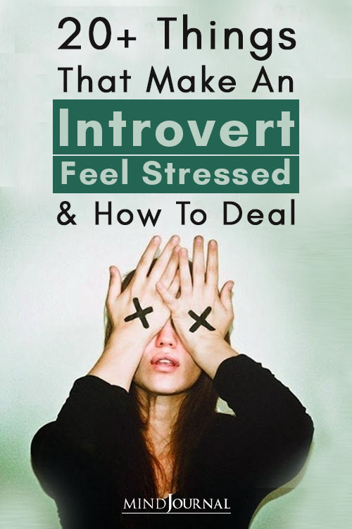 Things Make Introvert Feel Stressed Pin
