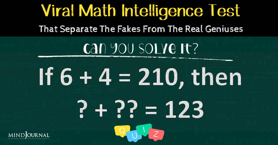 Viral Math Intelligence Tests Real Geniuses Solve It