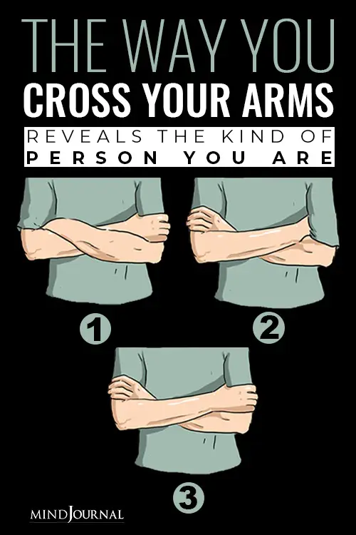 Way Cross Arms Reveals Kind Of Person You Are pin