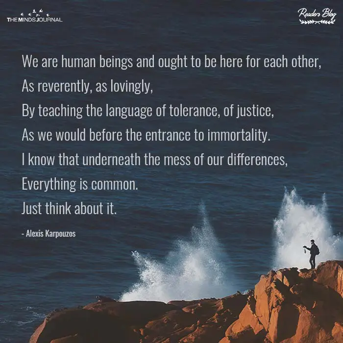 We Are Human Beings