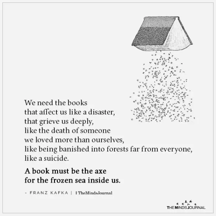 We Need Books That Affect Us