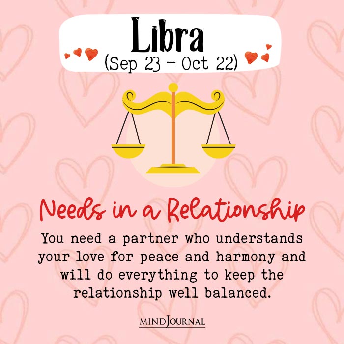 What Do You Need In Relationship libra