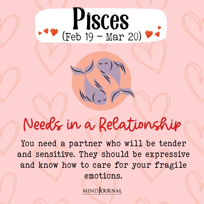 What Do You Need In Relationship pisces
