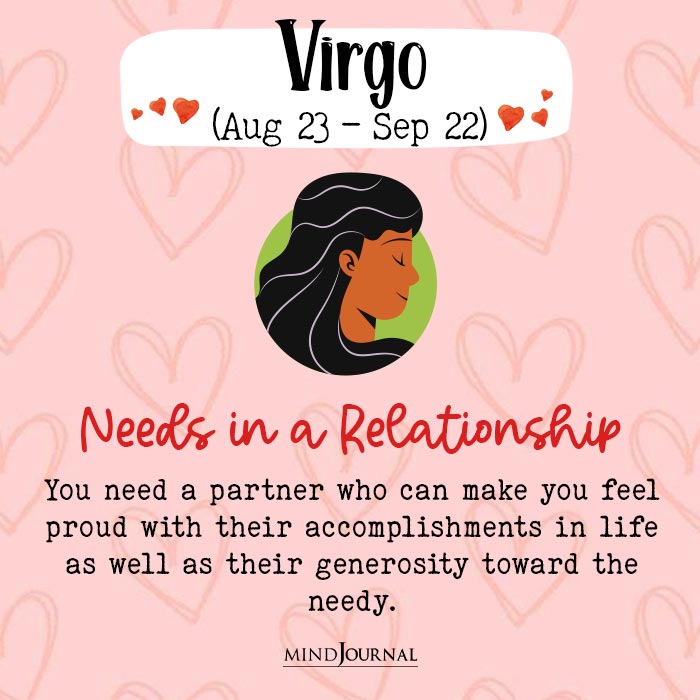 What Do You Need In Relationship virgo