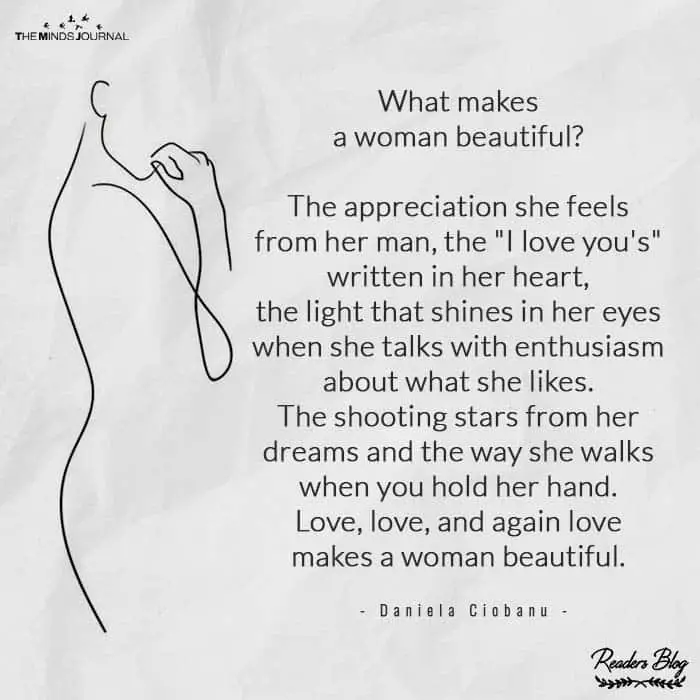 What Makes A Woman Beautiful
