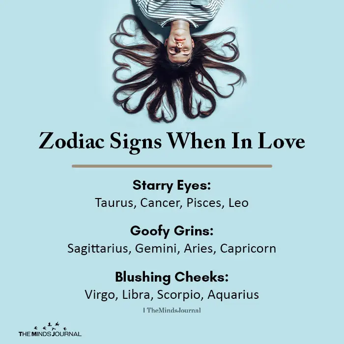 Zodiac Signs When In Love