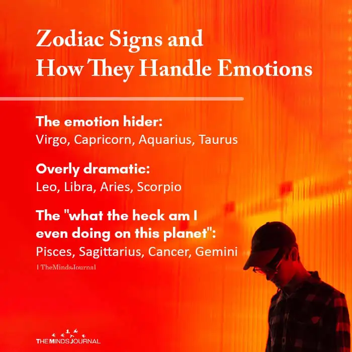 Zodiac Signs and How They Handle Emotions