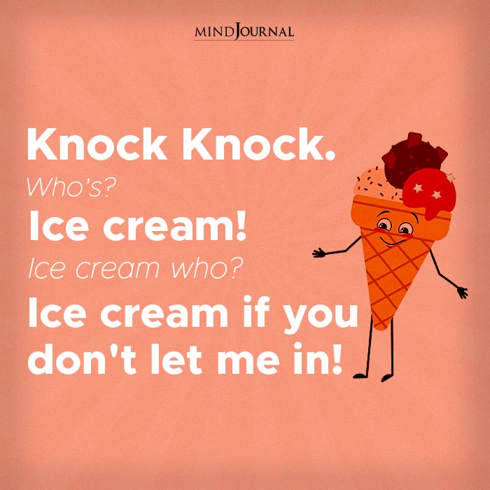 knock knock jokes ice cream