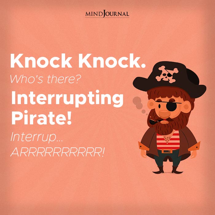 knock knock jokes interrupting