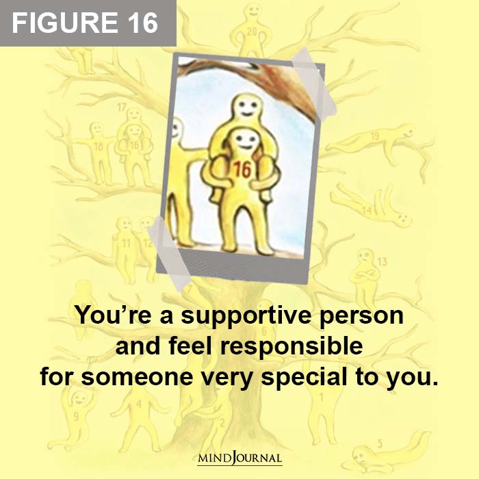 supportive person and feel responsible