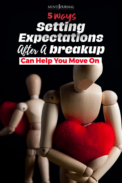 ways setting expectations after a breakup pin