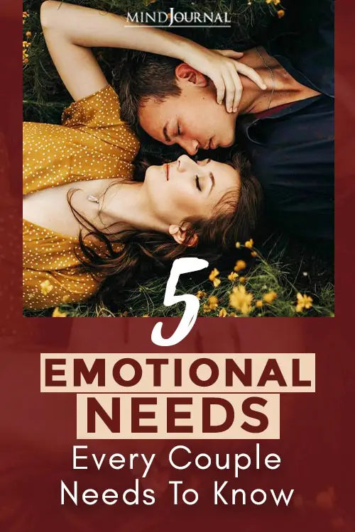 Emotional Needs Every Couple Needs To Know Pin