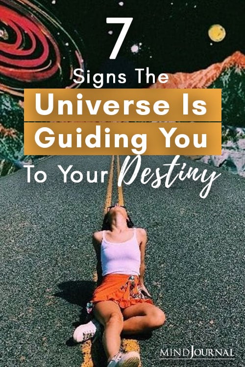 Signs Universe Is Guiding To  Destiny Pin 