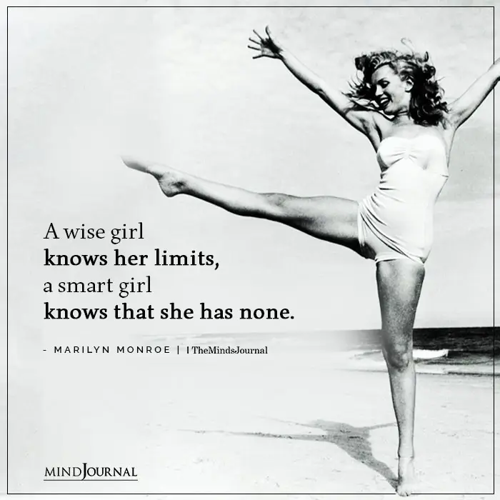 A Wise Girl Knows Her Limits
