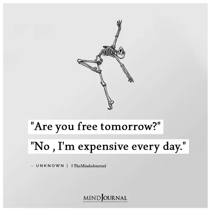 Are you free tomorrow