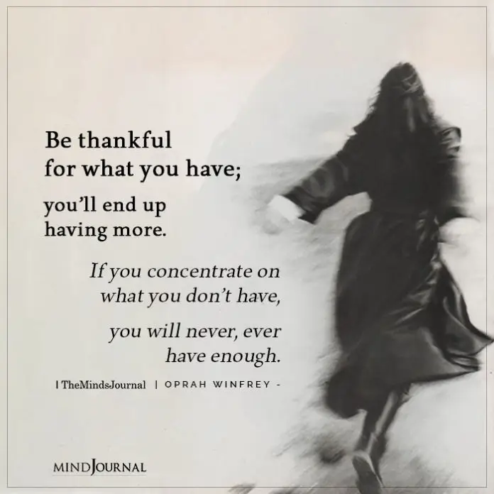 101 Things To Be Grateful For Today
