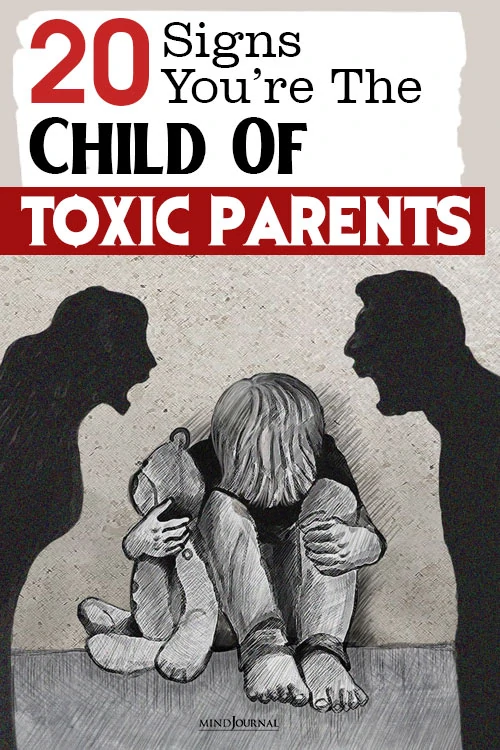Clear Signs Child Toxic Parents pin