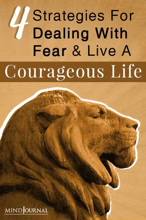 Dealing With Fear Live Courageous Life Pin