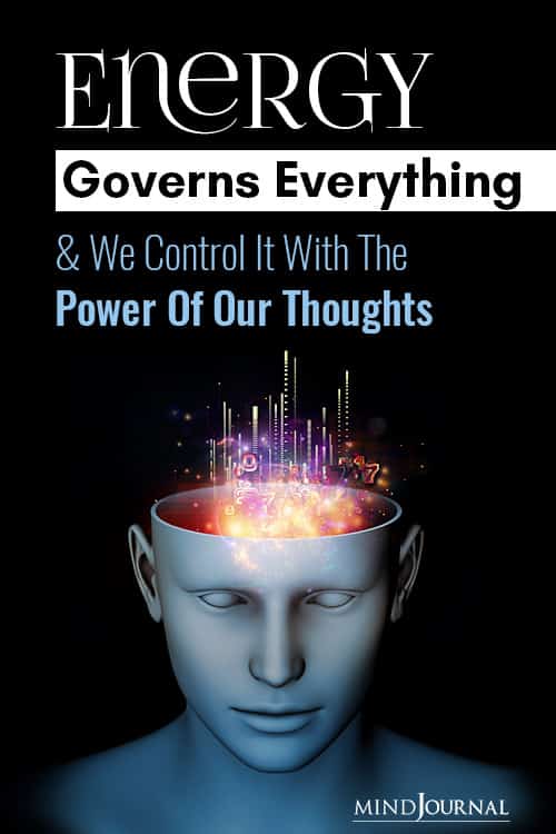 Energy Governs Everything And Control With Power Of Thoughts Pin