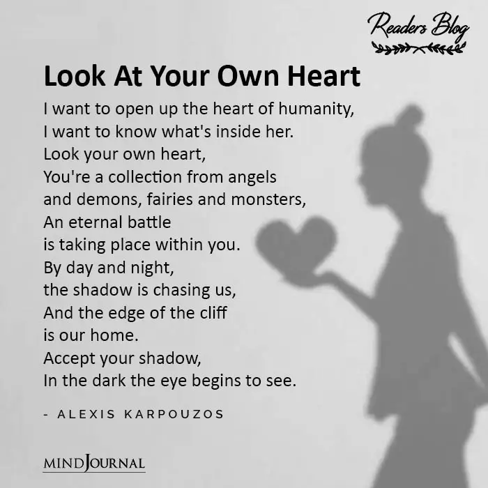 Look At Your Own Heart