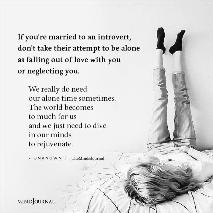 If youre married to an introvert
