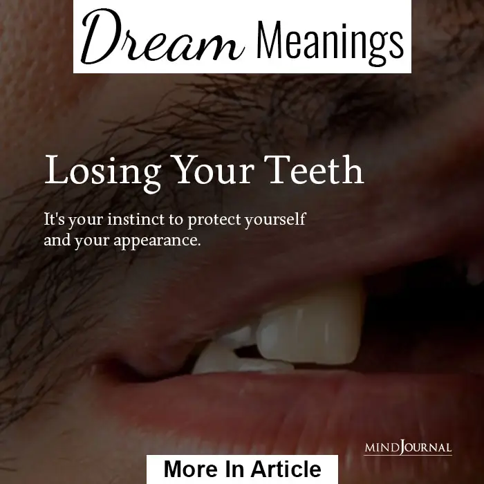 Losing Your Teeth Common dream meanings