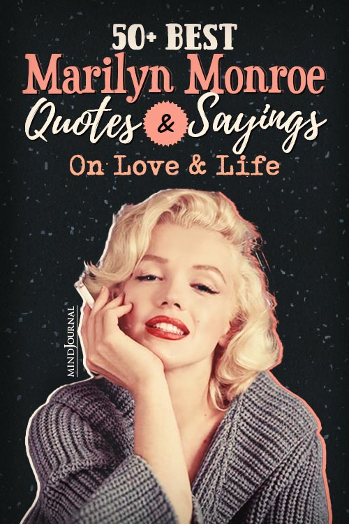Marilyn Monroe Quotes pin
