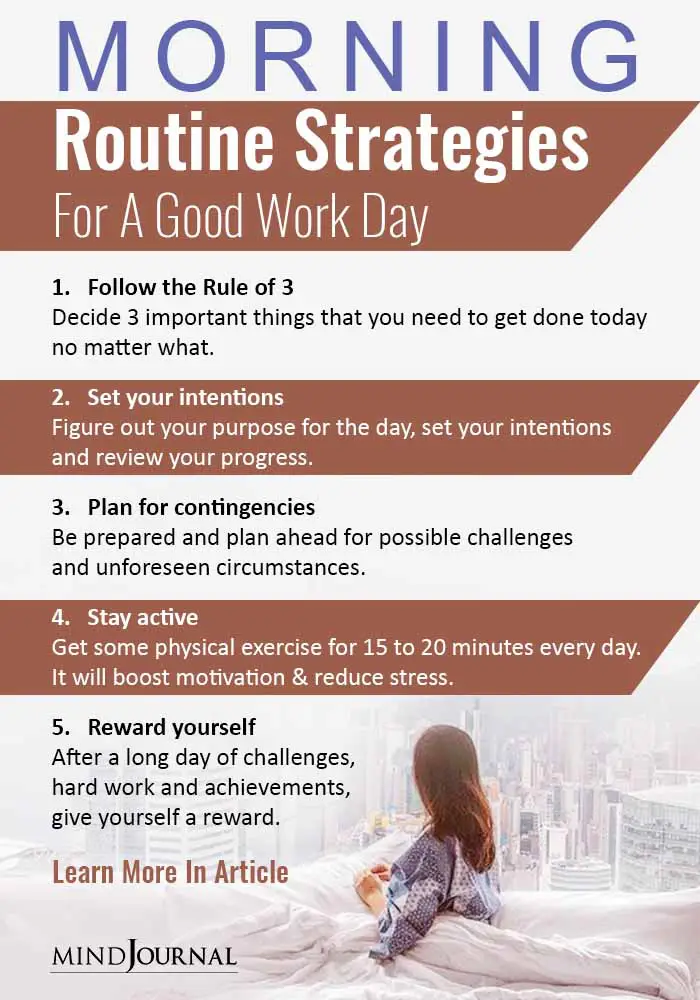 Morning Routine Strategies For A Good Work Day