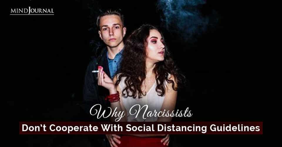Narcissists Cooperate Social Distancing Guidelines
