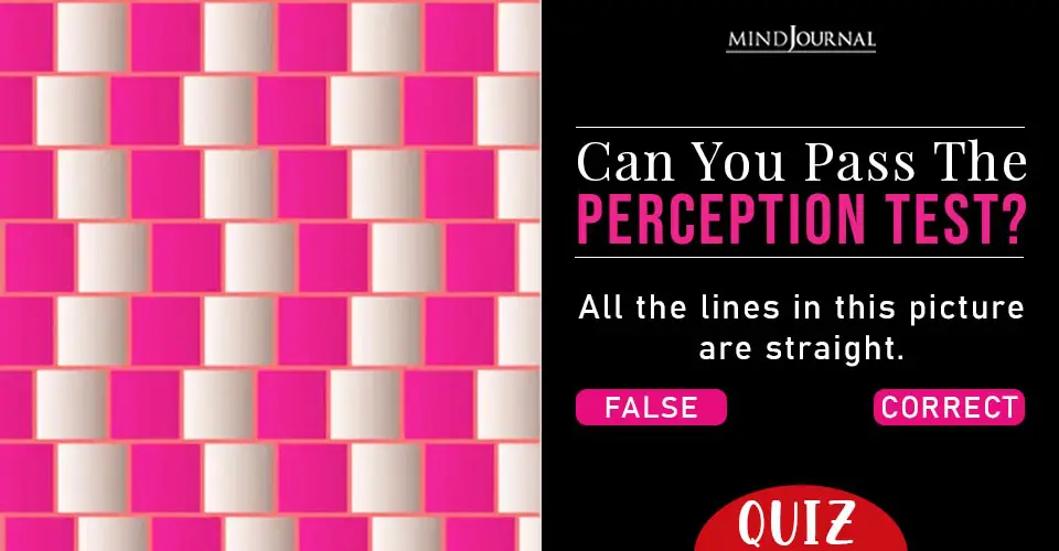 Can You Pass The Perception Test? Test Your Brain With This QUIZ