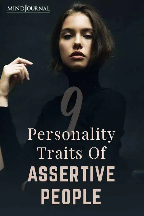 Personality Traits Assertive People Pin