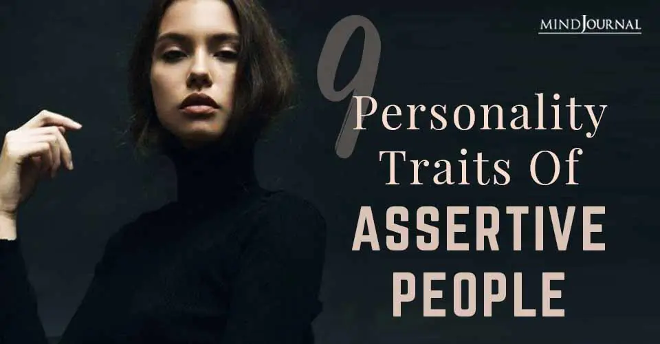 Personality Traits Assertive People
