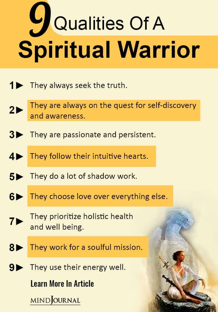 9 Qualities Of A Spiritual Warrior