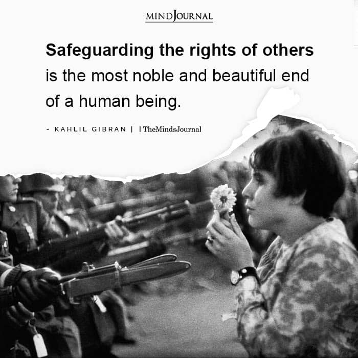 Safeguarding the rights of others