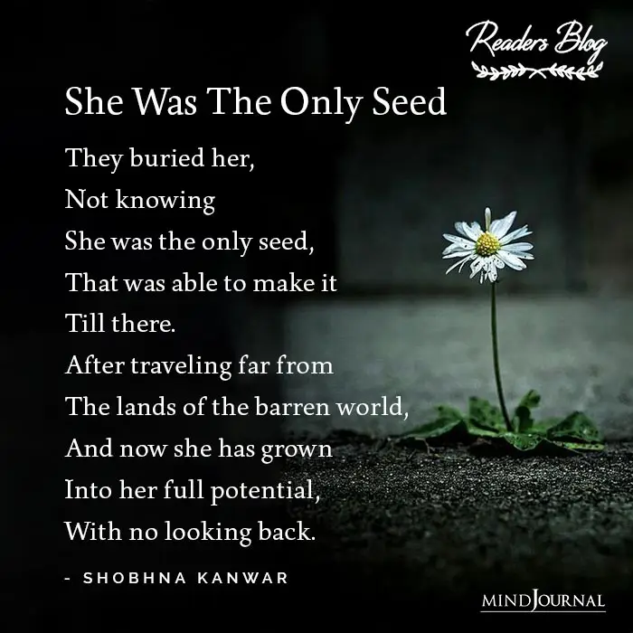 She Was The Only Seed
