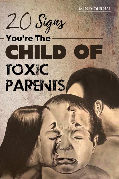 Signs Child Of Toxic Parents pin