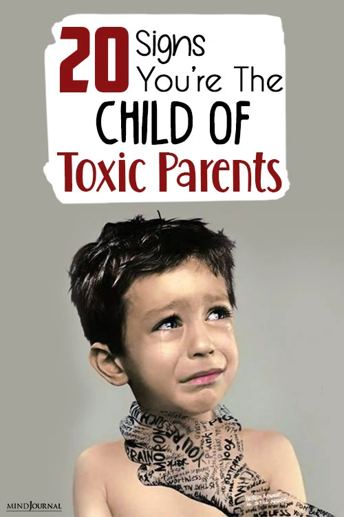Signs Child Toxic Parents