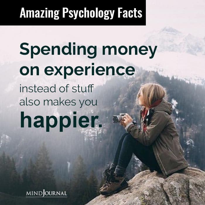 Spending money on experience