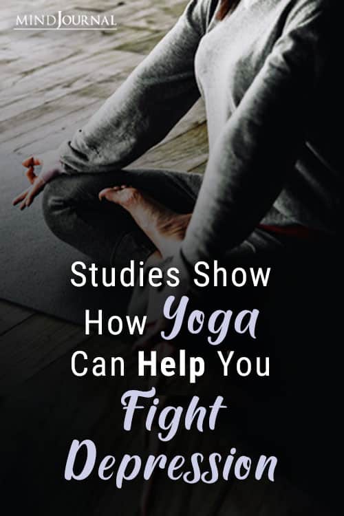 Studies Show Yoga Help Fight Depression Pin