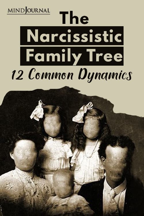 The Narcissistic Family Tree Pin