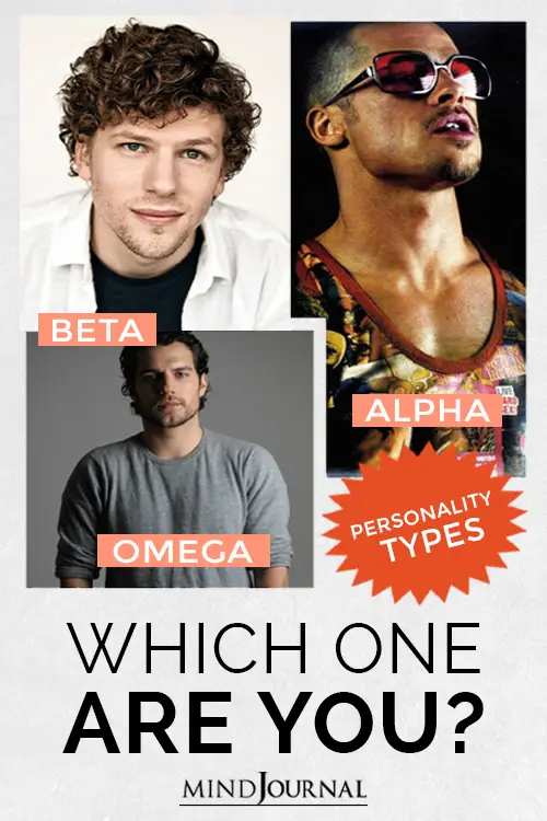 Understanding The Alpha, Beta, Omega and other Personality Types Pin