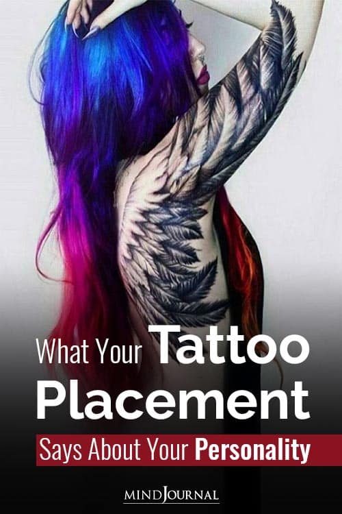 What Your Tattoo Placement Says pin