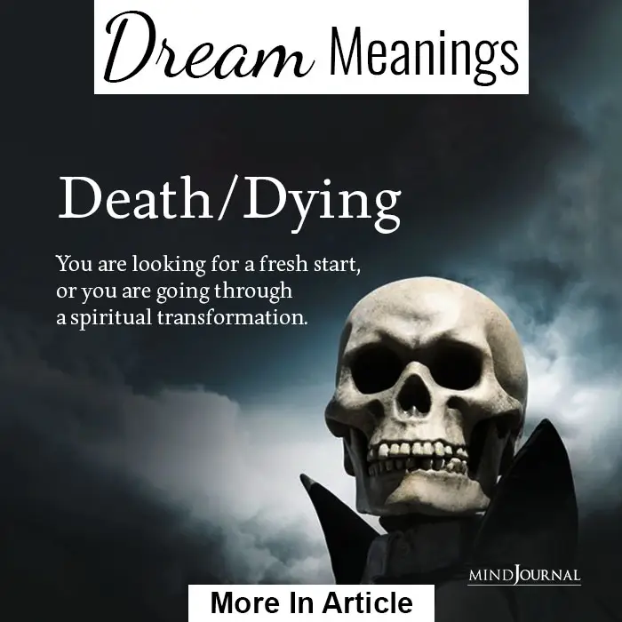 Death Common dream meanings