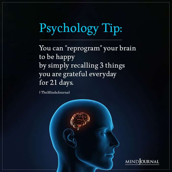 reprogram your brain to be happy